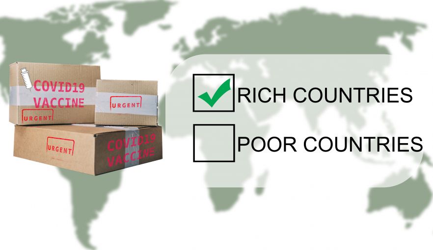 The Covid-19 vaccine was a life saver for millions, but there were big differences depending on whether you were living in a rich or poor country