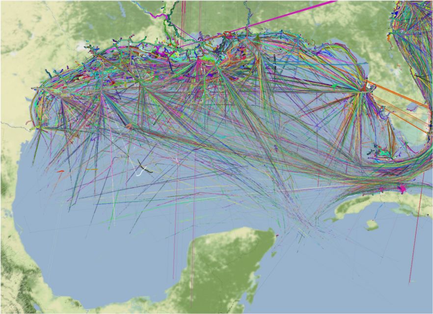 shipping lanes