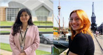 Himanshi Chanana and Patience Ablett