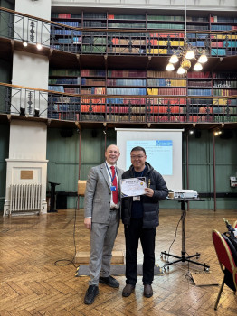 Jin Zhang Wins Rising Star in Research Award at Queen Mary EECS