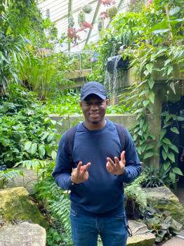 Kabiru at Kew Garden.